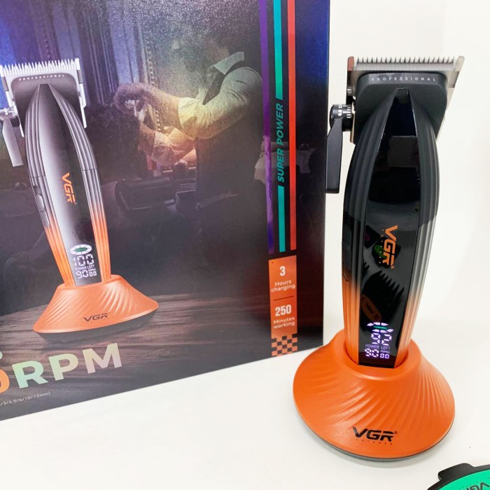 Практична машинка для стрижки волосся VGR, Перезаряджається набір для стрижки волосся YE-52