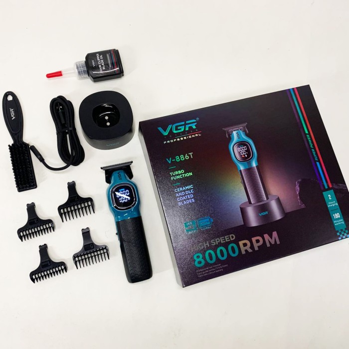 Машинка для стрижки акумуляторна з насадками, Акумуляторний універсальний тример для стрижки RH-33