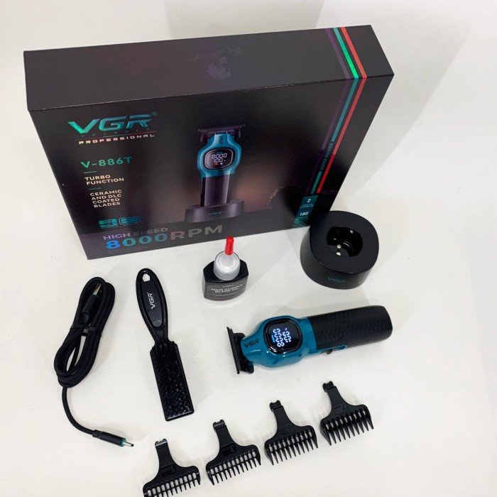 Машинка для стрижки акумуляторна з насадками, Акумуляторний універсальний тример для стрижки RH-33