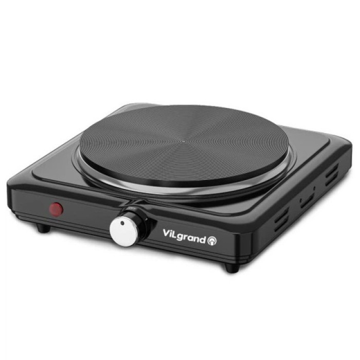Електронні кухонні плити побутові настільні ViLgrand VHP181F 1500W, Компактна електронна плитка WY-90