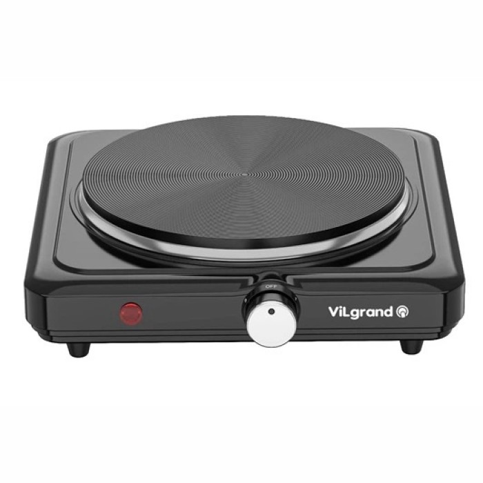 Настільна електрична плита 1 конфорка ViLgrand VHP181F Black