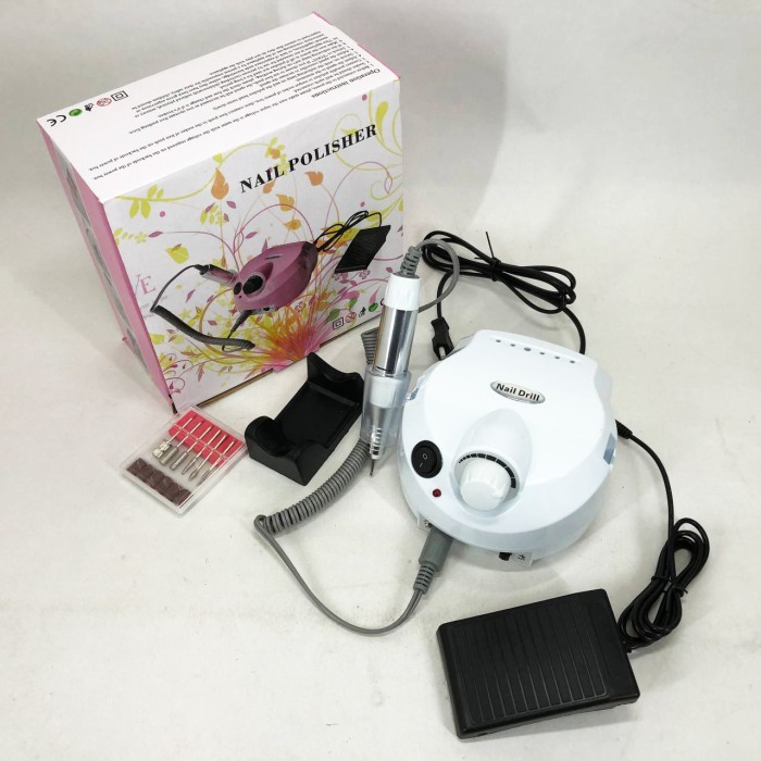 Фрезер DM-11-1 для манікюру та педикюру. Колір: білий LR-42