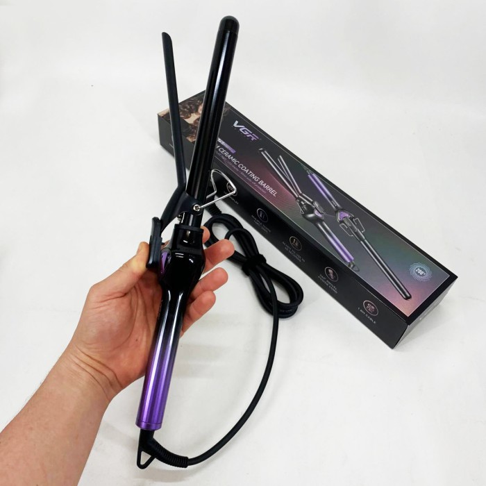 Плойка для локонів професійна, Плойка для волосся стайлер Конусна завивки та укладання TN-71