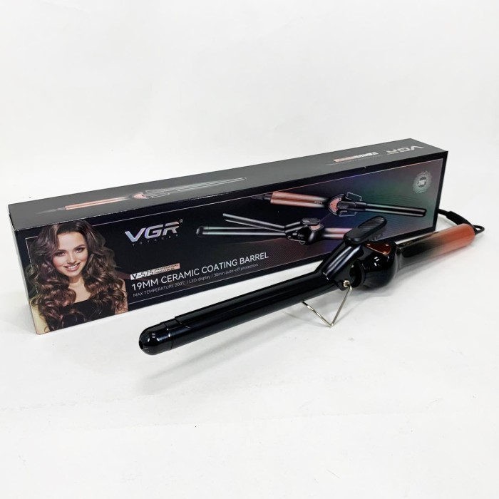Плойка для волосся стайлер VGR, Багатофункціональна плойка для укладання та завивки волосся KR-37