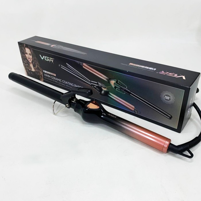 Плойка для волосся стайлер VGR, Багатофункціональна плойка для укладання та завивки волосся KR-37