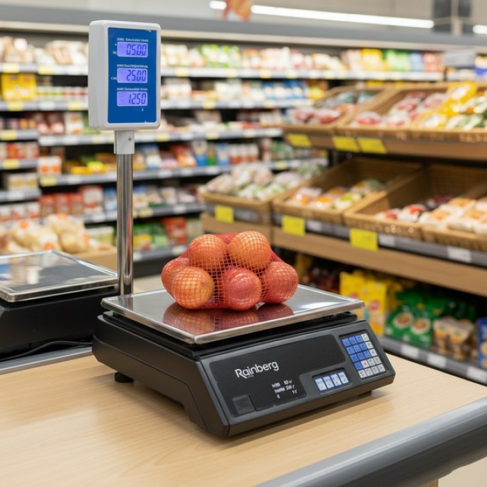 Ваги торгові для великої ваги, Ваги торгові побутові до 50 кг Кухонні для зважування продуктів BJ-96