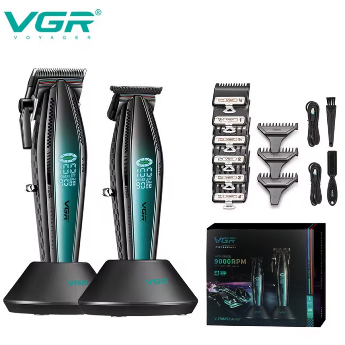 Домашня машинка акумуляторна для стрижки волосся, Перезаряджається набір для стрижки волосся FH-60