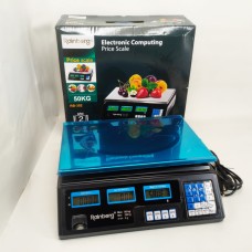 Настільні торгові ваги Rainberg, Настільні ваги для роботи в магазині торгові 50 кг на стіл PM-71