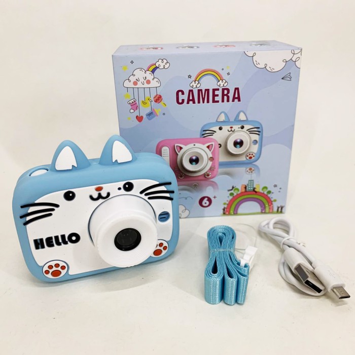 Дитячий цифровий фотоапарат X900 Cat PE-35