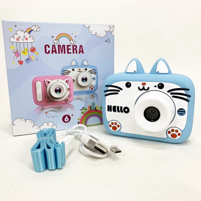 Дитячий цифровий фотоапарат X900 Cat PE-35