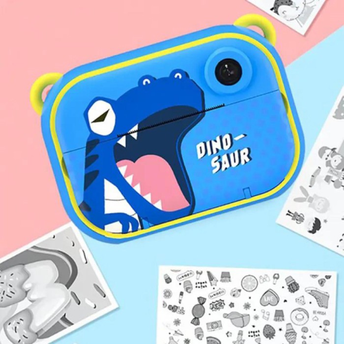 Фотоапарат миттєвого друку з картою пам'яті YT008, Зручна дитяча цифрова камера, Фотовідеокамера дитяча HB-88