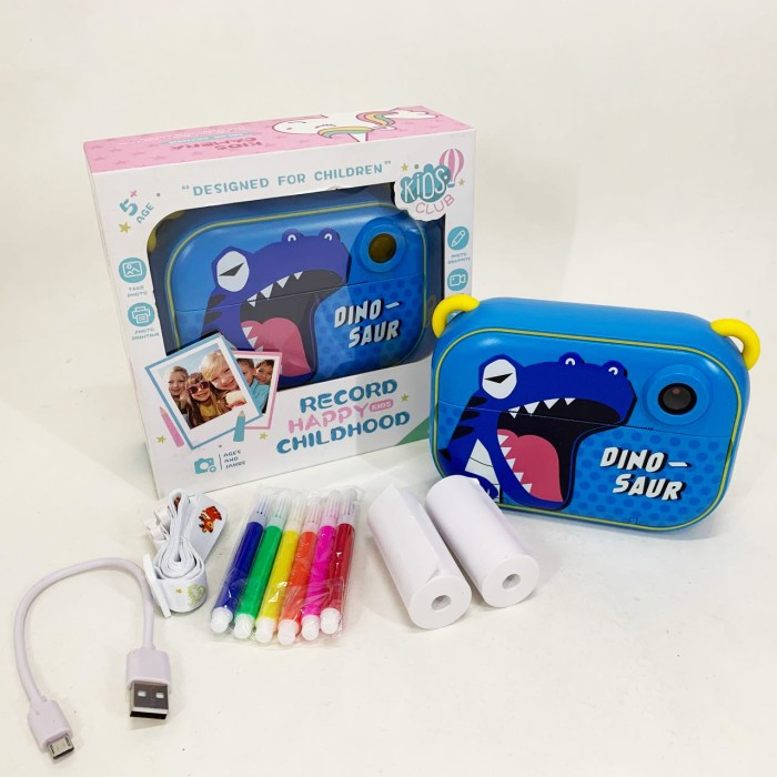 Фотоапарат для творчості дітей, Портативний принтер для фото з телефону, Фотопринтер дитячий OQ-74