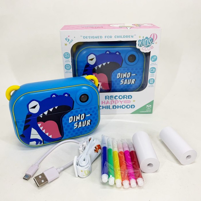 Фотоапарат у вигляді тварини для дітей, Камера з моментальним друком знімків, Фотоапарат для діток PN-33