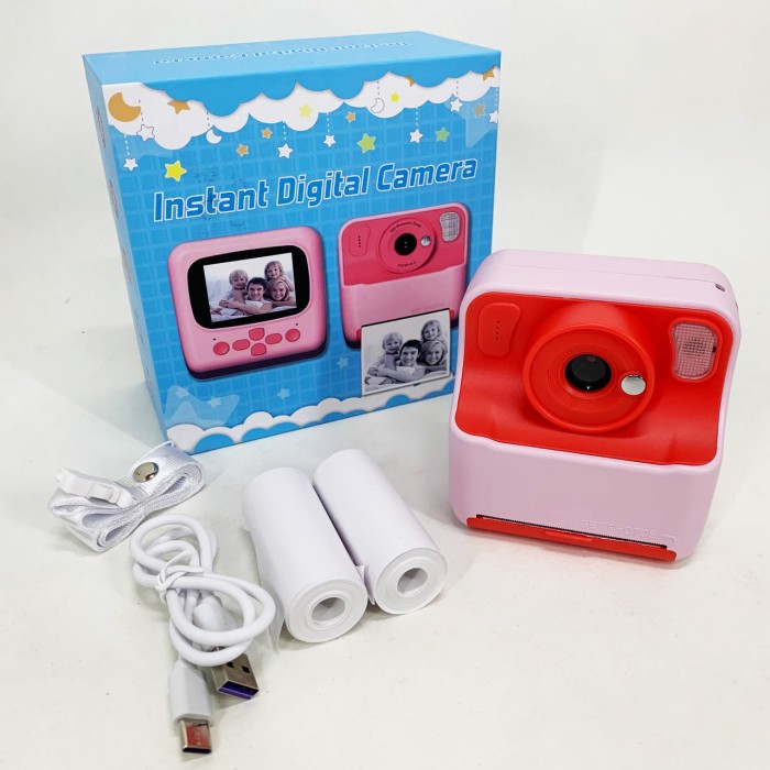 Маленький фотоапарат, Фотоапарат для дітей з вбудованим принтером, Камера миттєвого друку знімків HI-37