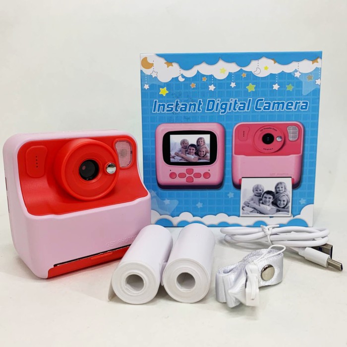 Маленький фотоапарат, Фотоапарат для дітей з вбудованим принтером, Камера миттєвого друку знімків HI-37