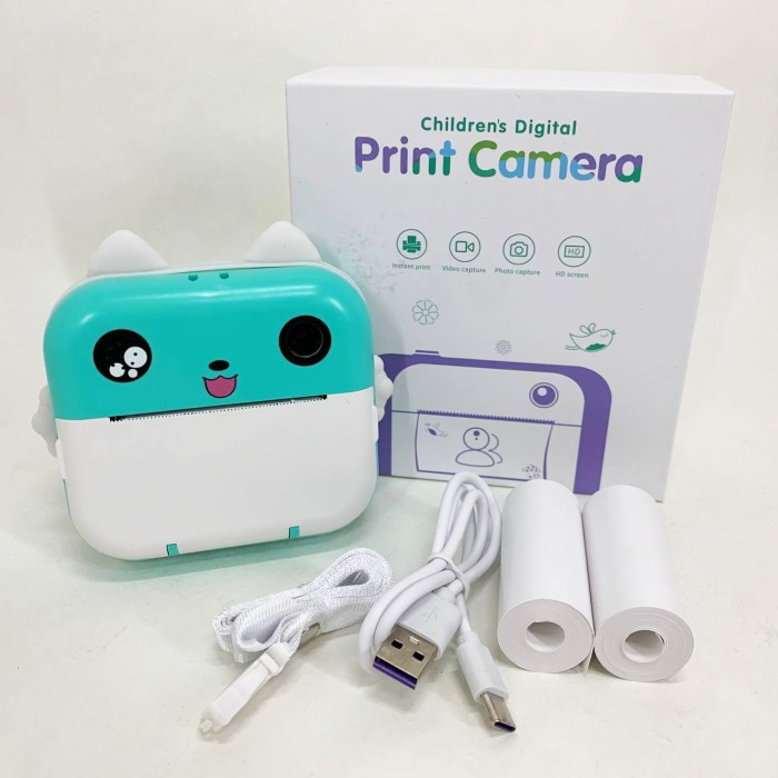 Маленький фотоапарат, Дитячий фотоапарат селфі з друком фотографій, Цифрова камера з друком NB-48