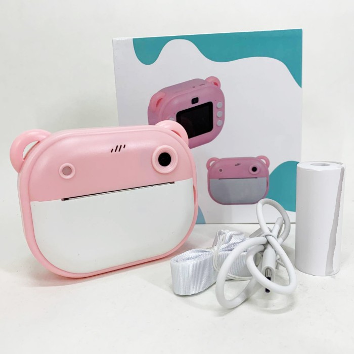 Дитячий фотоапарат миттєвого друку Y600 Pink