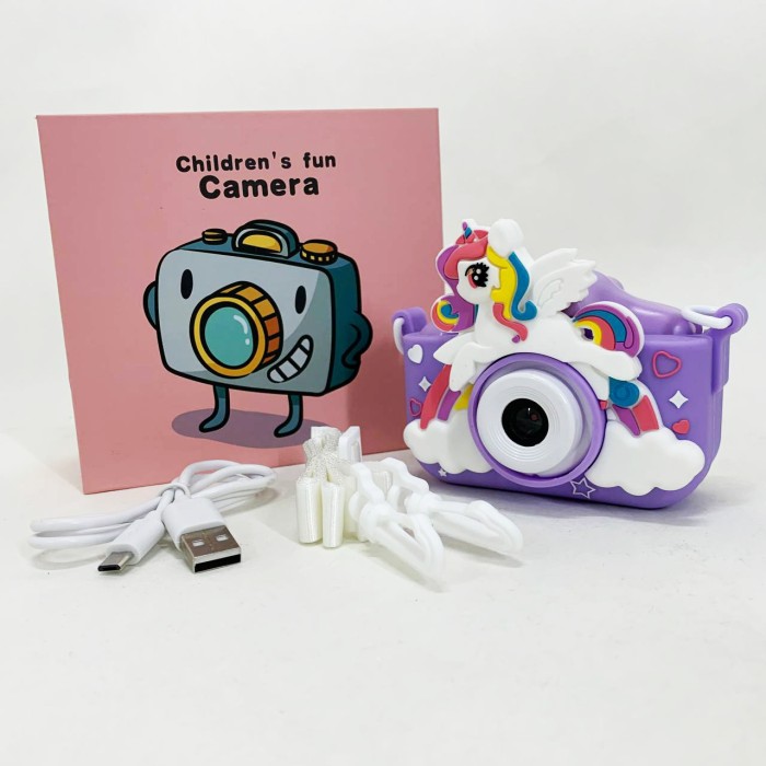 Дитячий фотоапарат X2A Purple RY-31