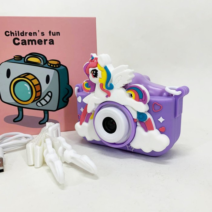 Дитячий фотоапарат X2A Purple RY-31