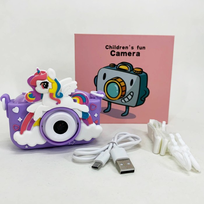 Дитячий фотоапарат X2A Purple OR-74