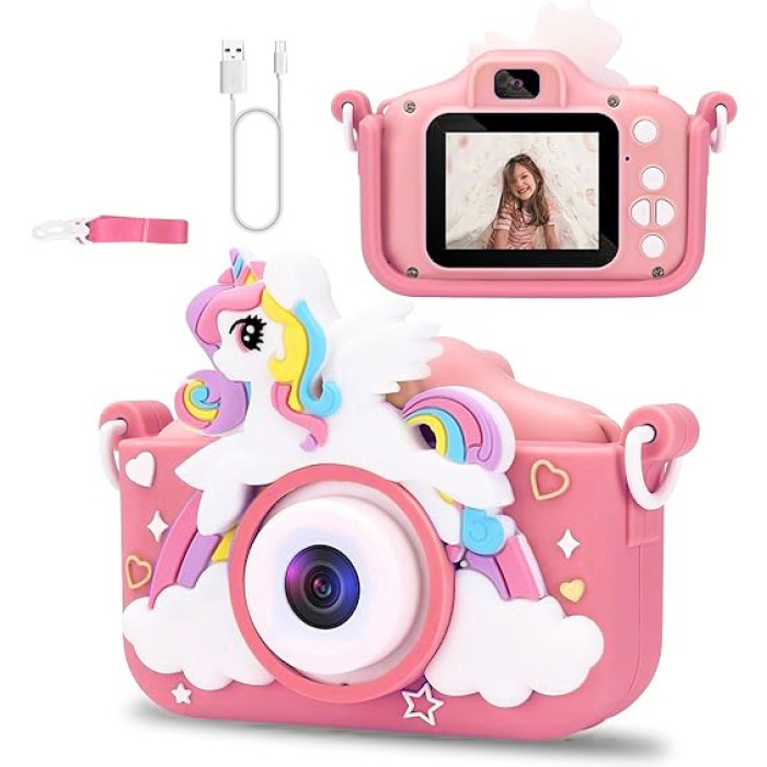 Дитячий фотоапарат X2A PINK EU-53