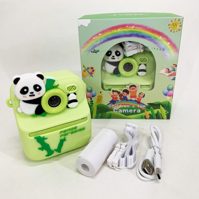 Фотокамера для дітей з функцією друку, Дитячий фотоапарат з чорно-білим друком, Фотоапарат іграшковий YM-53