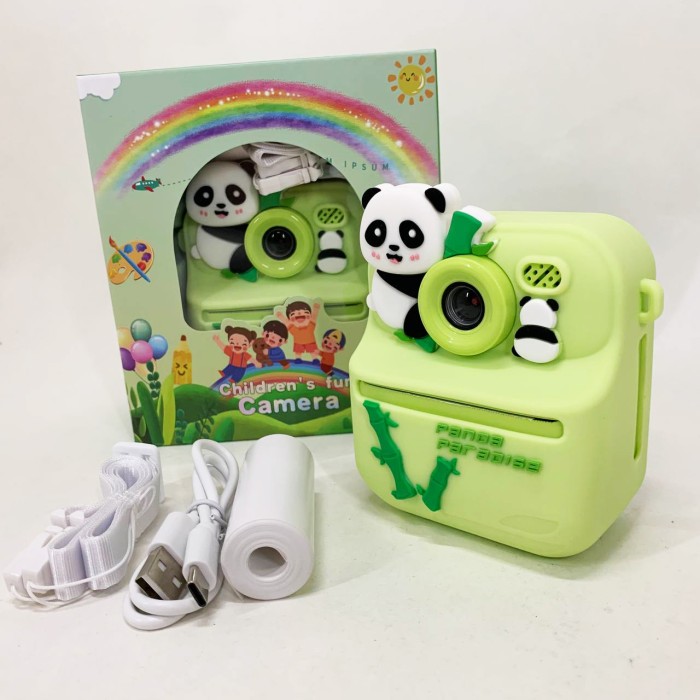 Фотокамера для дітей з функцією друку, Дитячий фотоапарат з чорно-білим друком, Фотоапарат іграшковий YM-53