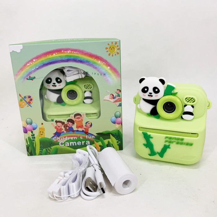Фотокамера для дітей з функцією друку, Дитячий фотоапарат з чорно-білим друком, Фотоапарат іграшковий YM-53