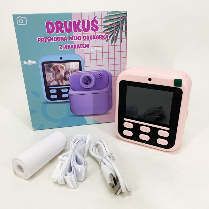 Фотоапарат для дітей з іграми, Дитяча камера з можливістю друку, Камера для розвитку творчих здібностей AV-37