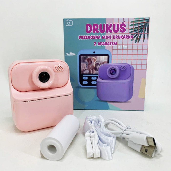 Фотоапарат для дітей з іграми, Дитяча камера з можливістю друку, Камера для розвитку творчих здібностей AV-37