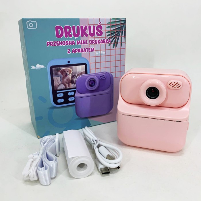 Фотоапарат для дітей з іграми, Дитяча камера з можливістю друку, Камера для розвитку творчих здібностей AV-37