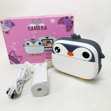 Дитячий фотоапарат миттєвого друку з вушками, Фотокамера для дітей з миттєвим друком KD-18