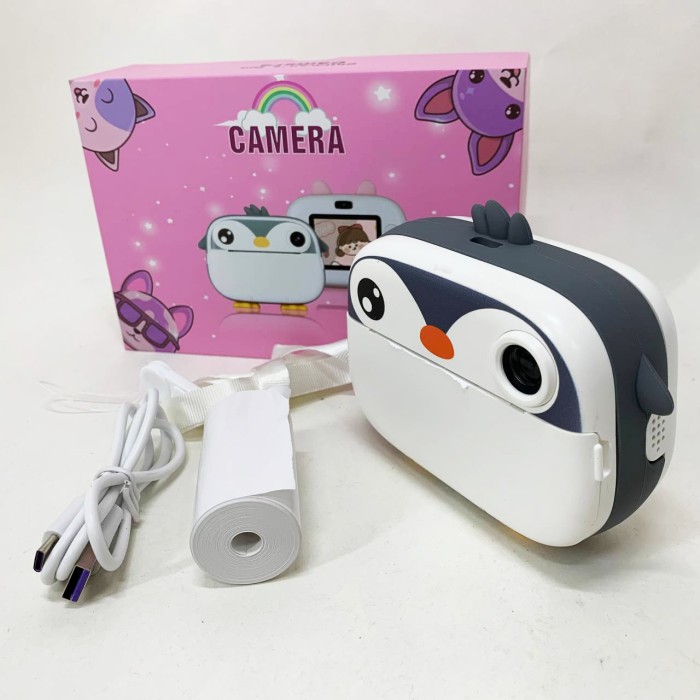 Фотоапарат іграшковий, Дитяча цифрова камера з миттєвим друком, Фотопринтер дитячий DF-79