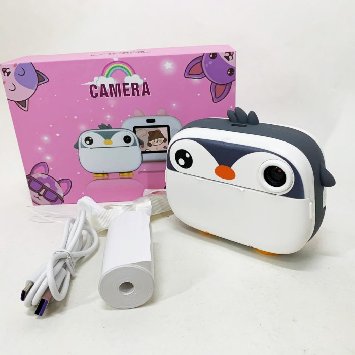 Фотоапарат іграшковий, Дитяча цифрова камера з миттєвим друком, Фотопринтер дитячий DF-79