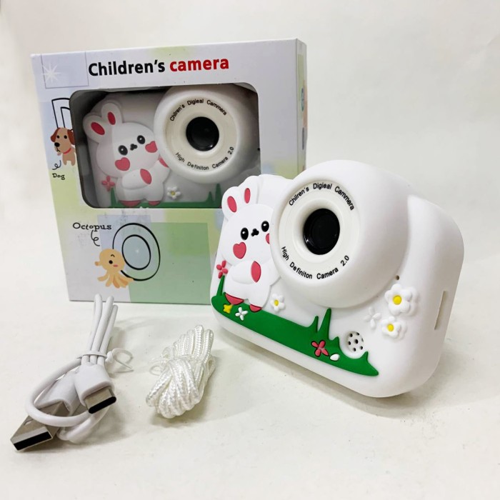 Дитячий фотоапарат M03 WHITE RABBIT OE-90