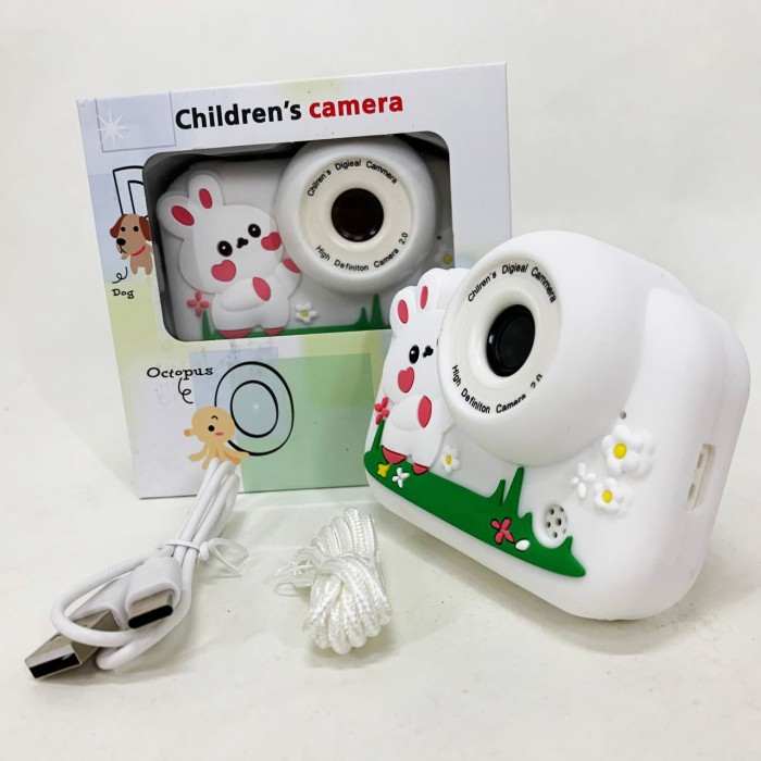 Дитячий фотоапарат M03 WHITE RABBIT OE-90