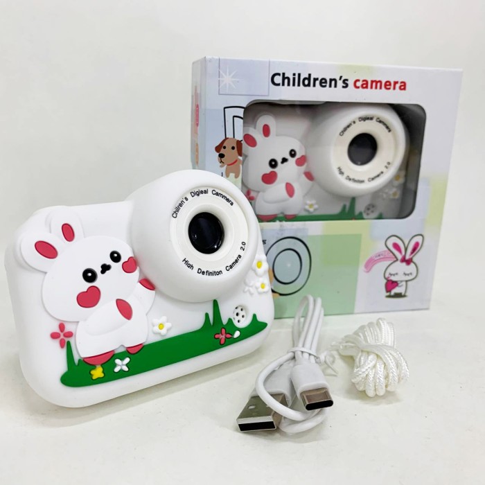 Дитячий фотоапарат M03 WHITE RABBIT OE-90