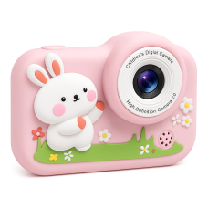 Дитячий фотоапарат M03 PINK RABBIT VF-77