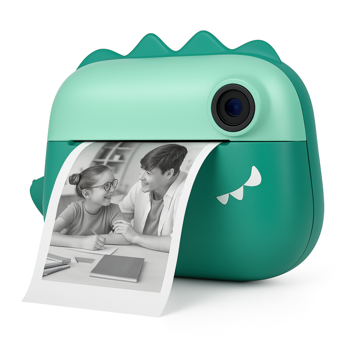 Дитячий фотоапарат з термодруком M05 GREEN