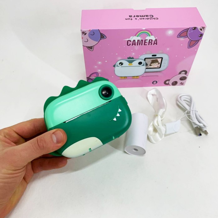 Дитячий фотоапарат миттєвого друку з термопапером, Фотоапарат дитячий для миттєвого друку AJ-29
