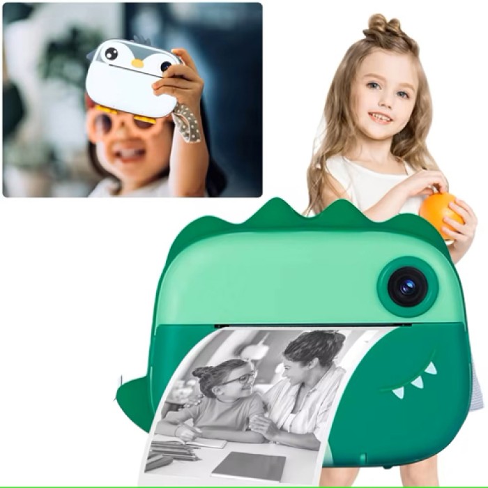 Дитячий фотоапарат миттєвого друку з термопапером, Фотоапарат дитячий для миттєвого друку AJ-29
