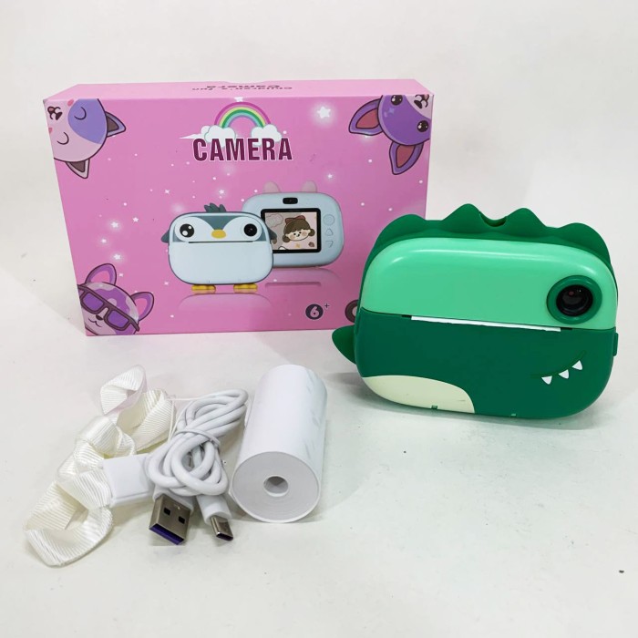 Дитячий фотоапарат миттєвого друку з термопапером, Фотоапарат дитячий для миттєвого друку AJ-29