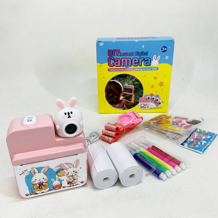Камера для дитини з аксесуарами, Фотоапарат іграшковий, Дитячий фотоапарат з друком на місці NJ-18