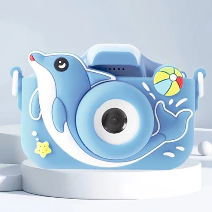 Дитячий цифровий фотоапарат + чохол ET015 PR-19