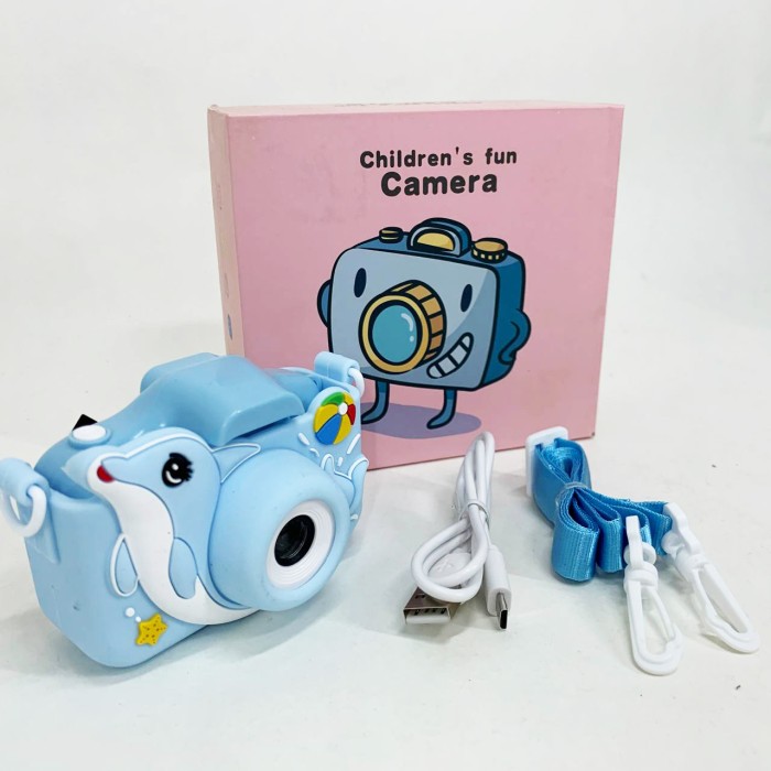 Дитячий цифровий фотоапарат + чохол ET015 PR-19