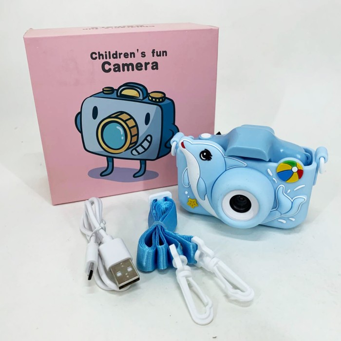 Дитячий цифровий фотоапарат + чохол ET015 PR-19