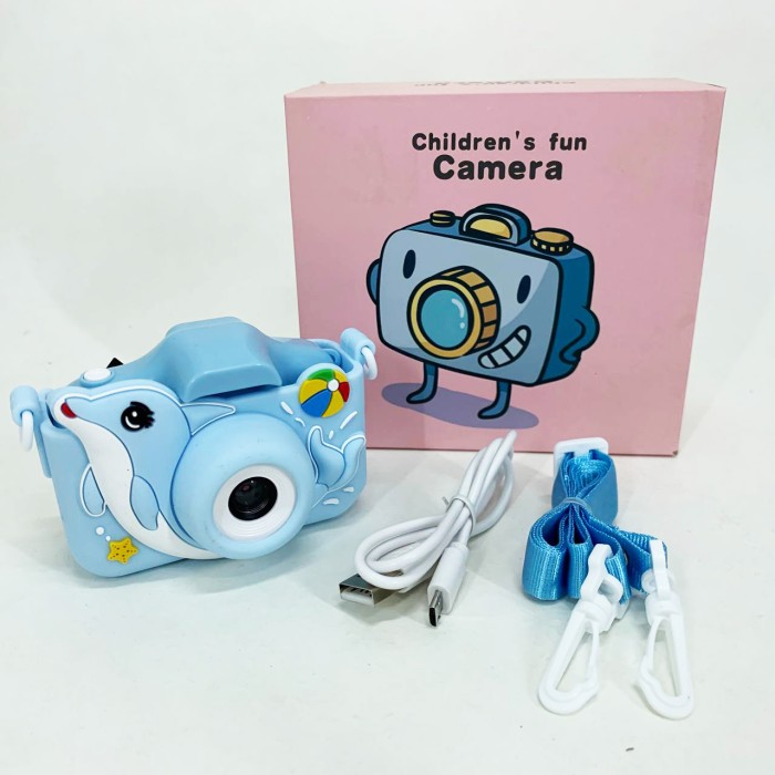 Дитячий цифровий фотоапарат + чохол ET015 PR-19