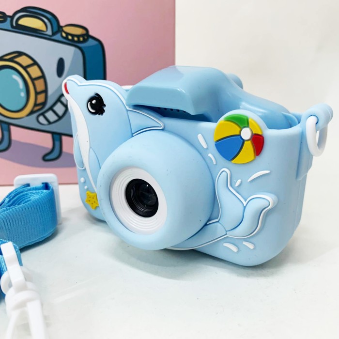 Дитячий цифровий фотоапарат + чохол ET015 XZ-16