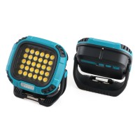 Прожектор ліхтар для кемпінгу W893-1-30COB(White+Yellow)+5SMD(Red) Power bank OU-77