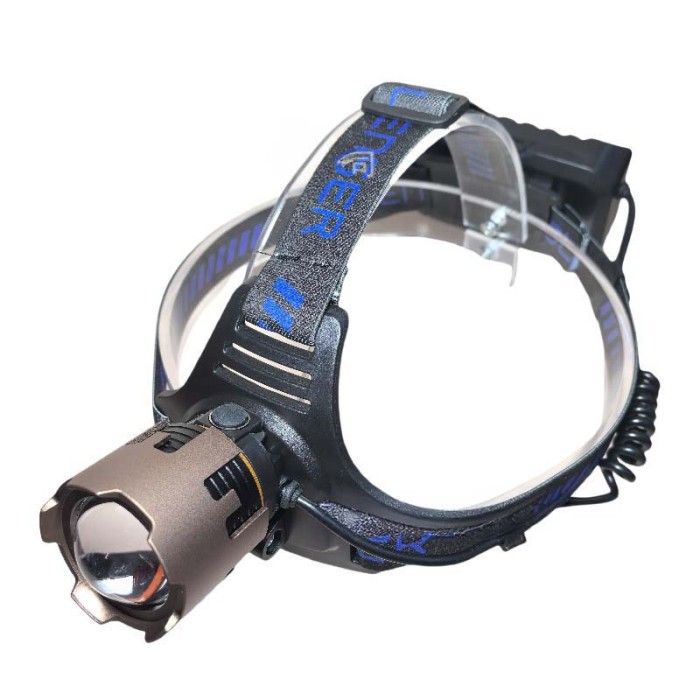 Тактичний ліхтар для риболовлі A50-TG 3x18650, Налобний ліхтар для сантехніка Налобний CB-40